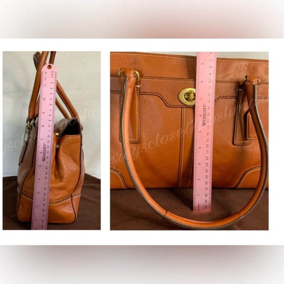 HAMPTON COACH TURNLOCK SATCHEL - Picture 13 of 15